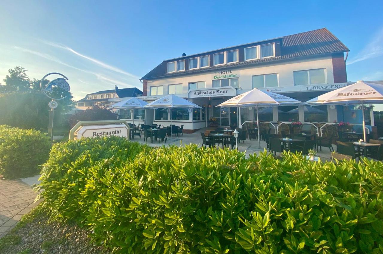 Strand Hotel Nordsee, Hotel Deichlaeufer トッセンス エクステリア 写真